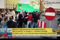Protestowali również w Słubicach