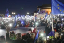Według policji na manifestacji w Warszawie było ok. 20 tys. osób