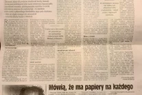 Artykuł z Przeglądu Sportowego o Fryzjerze z 2004 r. - cz. 1