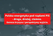Energetyka PiS - drogo, drożej, ciemno (raport 2021)