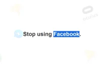 Stop using Facebook