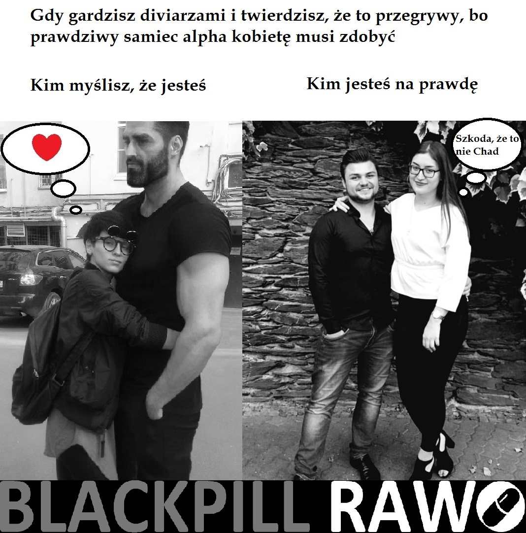 Mam przeogromną bekę, z &quot;samców alpha&quot;... - Blackpill_RAW - Wykop.pl