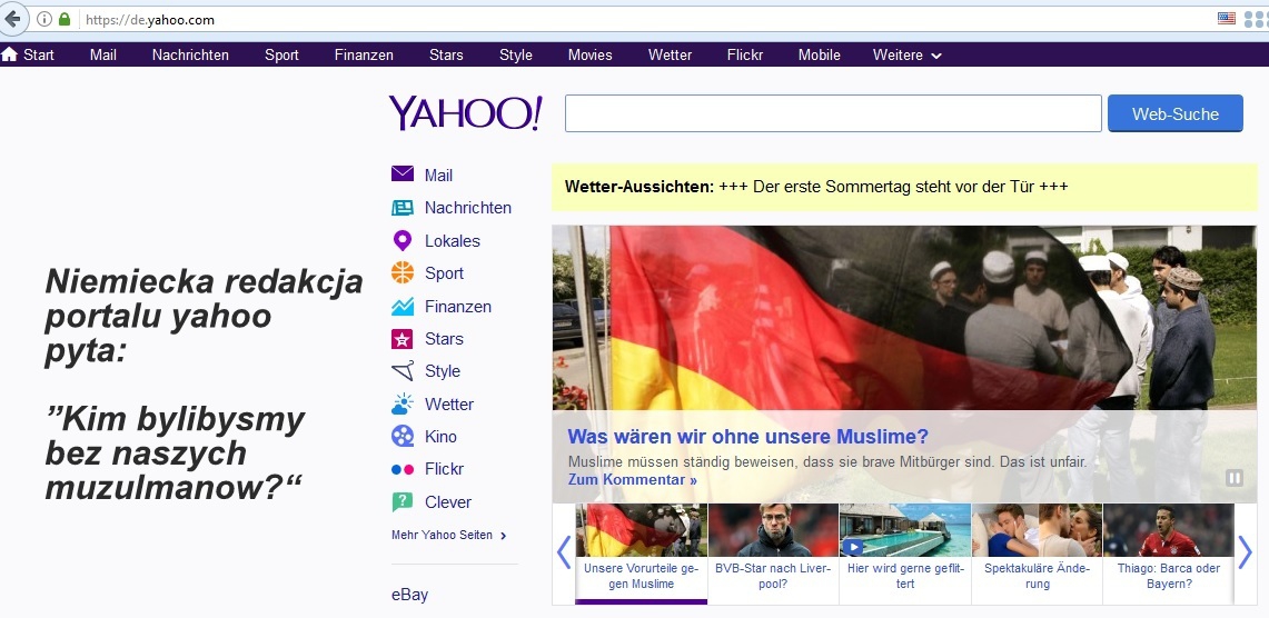 Podłączyć odpowiedzi Yahoo