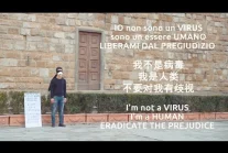 Akcja "Przytul Chińczyka" we Florencji: I'm not a VIRUS. I'm a HUMAN!
