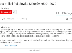 Pamiętacie wideo z wizyty pana "policjanta" w obiekcie Rybołówka w Mikołowie?