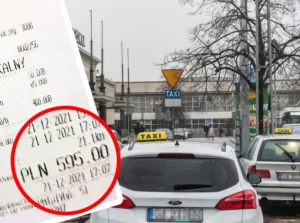 595 zł za kurs taksówką z Gdyni do Gdańska
