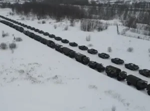 To nie są czołgi Kazachstanu. Niepokojące nagranie. "Okupacja"