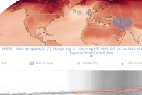 Interaktywny atlas towarzyszący raportowi IPCC