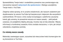 Youtube banuje osoby co przebywały na live z Kijowa za nic.