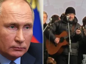 "Ojczyzna to nie jest dupa prezydenta". Rosyjski muzyk zatrzymany tuż po...