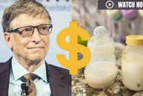Bill Gates celowo wywołuje kryzys mleka w proszku bo ruszył ze swoim startupem..