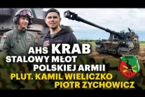 Haubica samobieżna Krab - plut. Kamil Wieliczko i Piotr Zychowicz