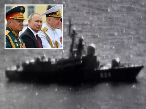 Rosyjskie okręty u wybrzeży Ukrainy, przygotowują się do masowego ataku. [Ang]