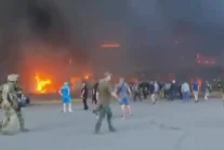 Rosjanie uderzyli w czynne centrum handlowe w Krzemieńczuku