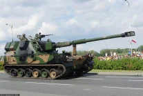 Polski "Bóg wojny" AHS Krab w akcji na Ukrainie