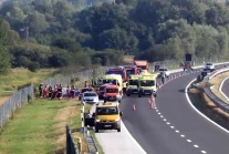 Wypadek polskiego autokaru w Chorawcji. Kierowca miał 72 lata
