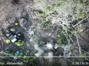 Ruski system przeciwdronowy niszczony z... komercyjnego drona