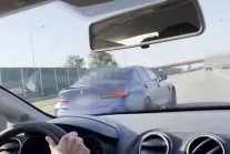 Reakcja po nagraniu z A1. Policja namierzyła kierowcę z BMW