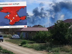 Krym ciągle w ogniu. Ukraina się nie zatrzymuje