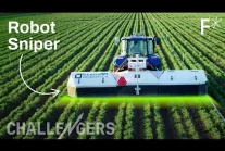 Robot Sniper oczyszcza 500 tys. roślin na godzinę
