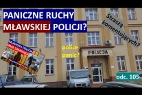 Czy do Policji w Mławie zawitała panika? Usuwają posty? Straszą komentujących?