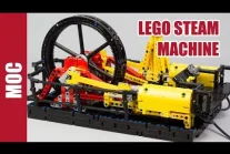 Model silnika parowego z LEGO Technic