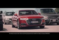 Audi A8 - ciekawa reklama systemu autonomicznej jazdy