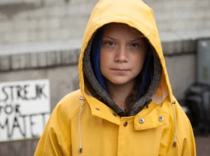 Greta Thunberg w Polsce - kręciła się przy elektrowni Bełchatów