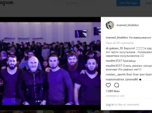 Podejrzane koneksje Mameda Khalidova