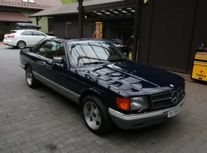 Skradziono Mercedes 500SEC VIN WDB1260441A050596 Wrocław
